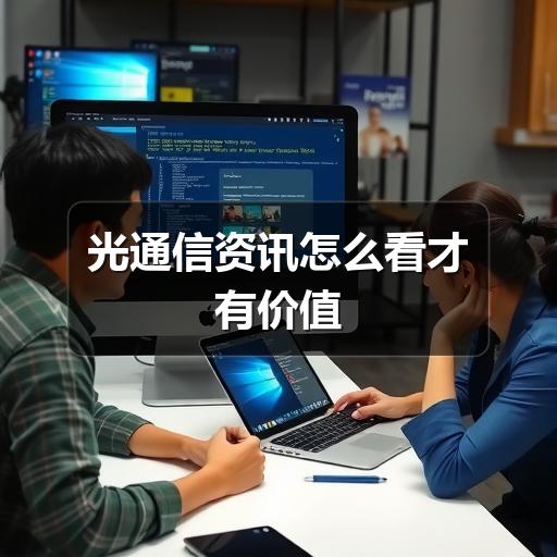 光通信资讯怎么看才有价值