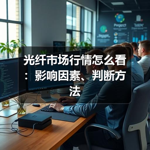 光纤市场行情怎么看:影响因素、判断方法与采购参考