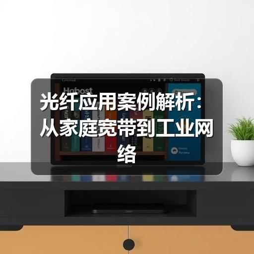 光纤应用案例解析：从家庭宽带到工业网络的典型场景