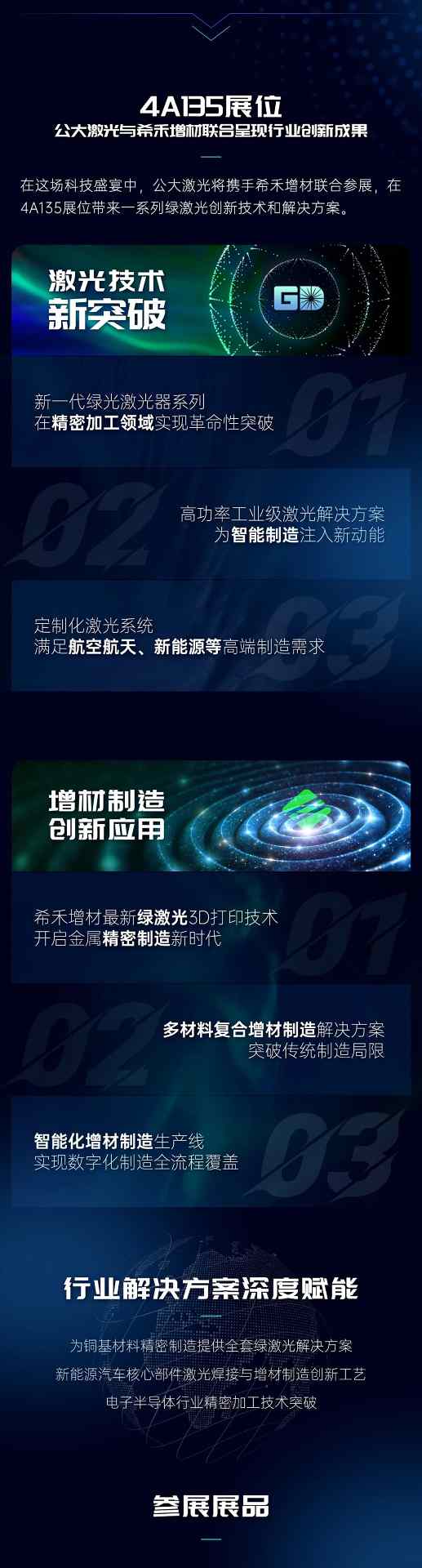 公大激光携手希禾增材亮相CIOE，展示绿激光创新技术和解决方