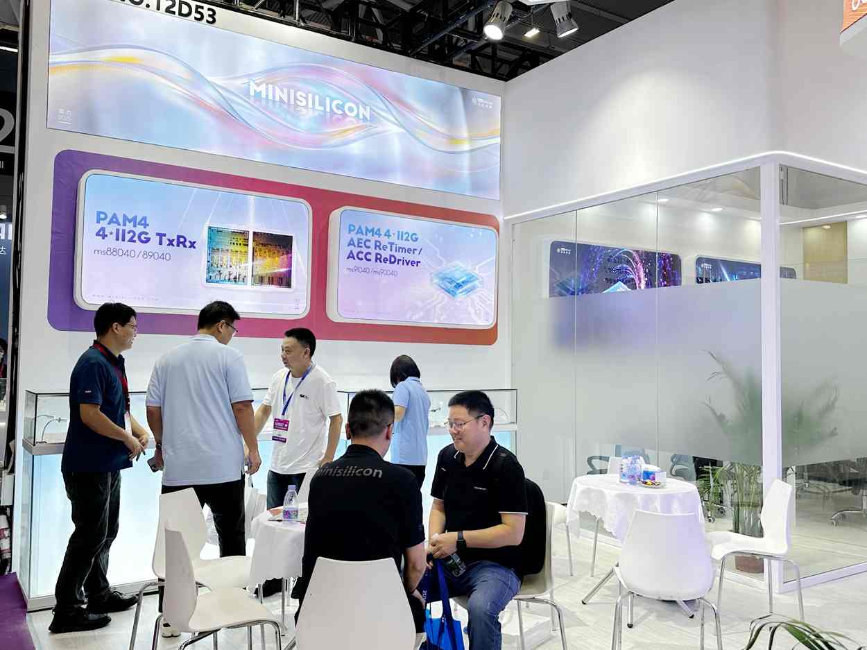 米硅科技携高速 4x112G PAM4 CDR TxRx/R