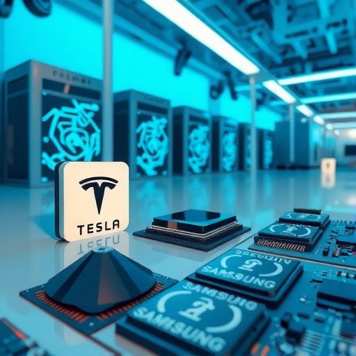 特斯拉携手三星加速 AI 芯片布局