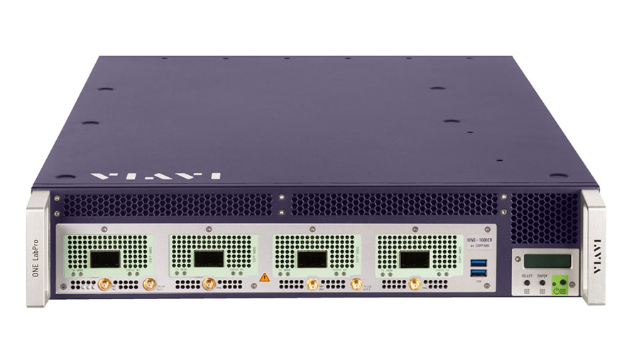 VIAVI扩展ONE LabPro 1.6Tb 测验平台， 