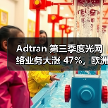 Adtran 第三季度光网络业务大涨 47%,欧洲市场成增长核心(图4) Adtran 第三季度光网络业务大涨 47%,欧洲市场成增长核心(图4)