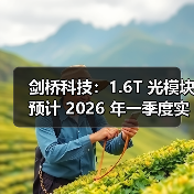 剑桥科技:1.6T 光模块预计 2026 年一季度实现大量出货(图4) 剑桥科技:1.6T 光模块预计 2026 年一季度实现大量出货(图4)