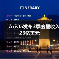 Arista发布3季度报收入23亿美元(图4) Arista发布3季度报收入23亿美元(图4)
