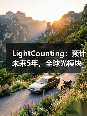LightCounting:预计未来5年,全球光模块市场年复合增长率为22%(图4) LightCounting:预计未来5年,全球光模块市场年复合增长率为22%(图4)