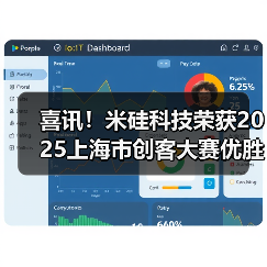 喜讯！米硅科技荣获2025上海市创客大赛优胜奖