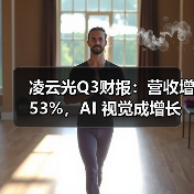凌云光Q3财报：营收增 53%，AI 视觉成增长核心引擎