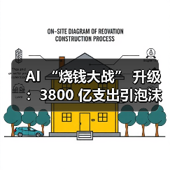 AI “烧钱大战” 升级：3800 亿支出引泡沫争议，市场反