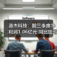 源杰科技：前三季度净利润1.06亿元 同比扭亏为盈