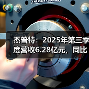 杰普特：2025年第三季度营收6.28亿元，同比增长31.9
