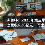 杰普特:2025年第三季度营收6.28亿元,同比增长31.90%(图3) 杰普特:2025年第三季度营收6.28亿元,同比增长31.90%(图3)