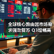 全球核心路由器市场需求强劲复苏 Q3增幅高达68%(图4) 全球核心路由器市场需求强劲复苏 Q3增幅高达68%(图4)
