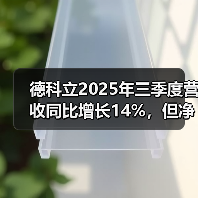德科立2025年三季度营收同比增长14%，但净利下滑45%（图4）