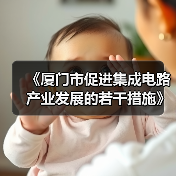 《厦门市促进集成电路产业发展的若干措施》公开征求意见(图3) 《厦门市促进集成电路产业发展的若干措施》公开征求意见(图3)