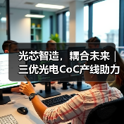 光芯智造，耦合未来｜三优光电CoC产线助力AI算力光模块高速