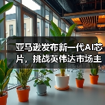 亚马逊发布新一代AI芯片，挑战英伟达市场主导地位