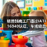 铭普越南工厂通过IATF 16949认证，车规级品质全球布局