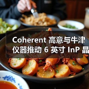 Coherent 高意与牛津仪器推动 6 英寸 InP 晶圆产能提升超四倍(图2) Coherent 高意与牛津仪器推动 6 英寸 InP 晶圆产能提升超四倍(图2)