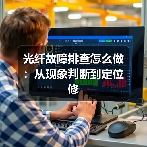 光纤故障排查怎么做:从现象判断到定位修复的实用方法