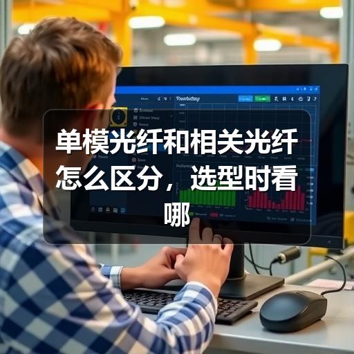 单模光纤和相关光纤怎么区分，选型时看哪些参数