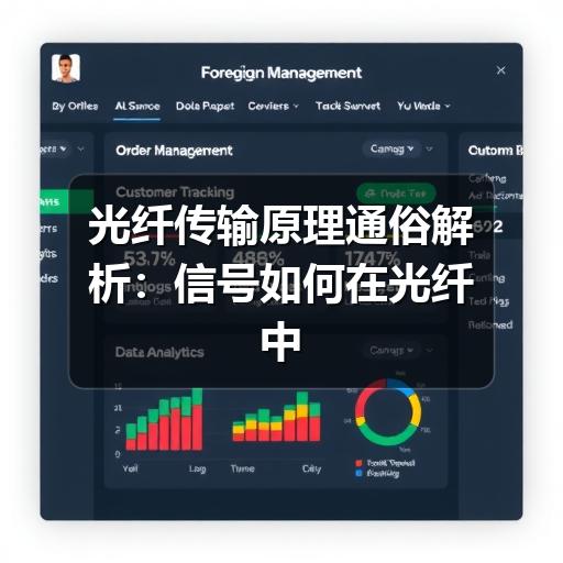 光纤传输原理通俗解析:信号如何在光纤中高速传递