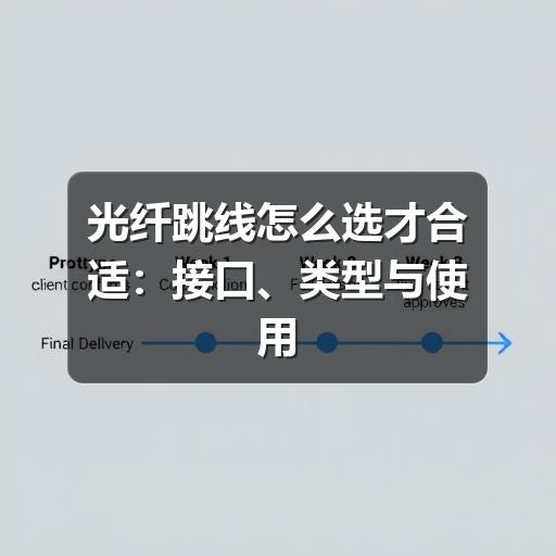 光纤跳线怎么选才合适：接口、类型与使用场景说明