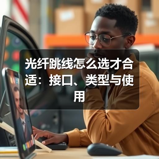 光纤跳线怎么选才合适：接口、类型与使用场景说明