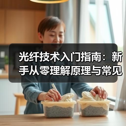 光纤技术入门指南：新手从零理解原理与常见应用场景