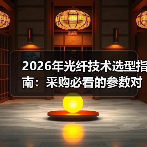 2026年光纤技术选型指南：采购必看的参数对比与避坑要点